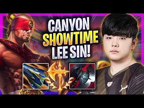 CANYON SHOWTIME WITH LEE SIN! - GEN Canyon Plays Lee Sin JUNGLE vs Talon! | Season 2024