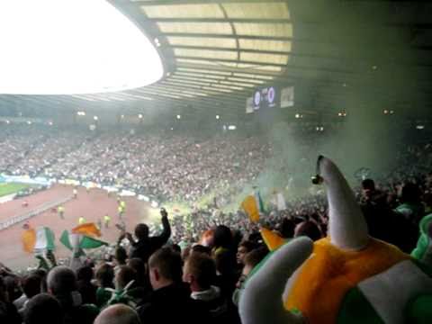 Celtic Fans at Hampden 20/03/2011