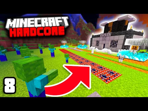 LockDownLife - I Built the Most SECURE Base in Minecraft Hardcore!