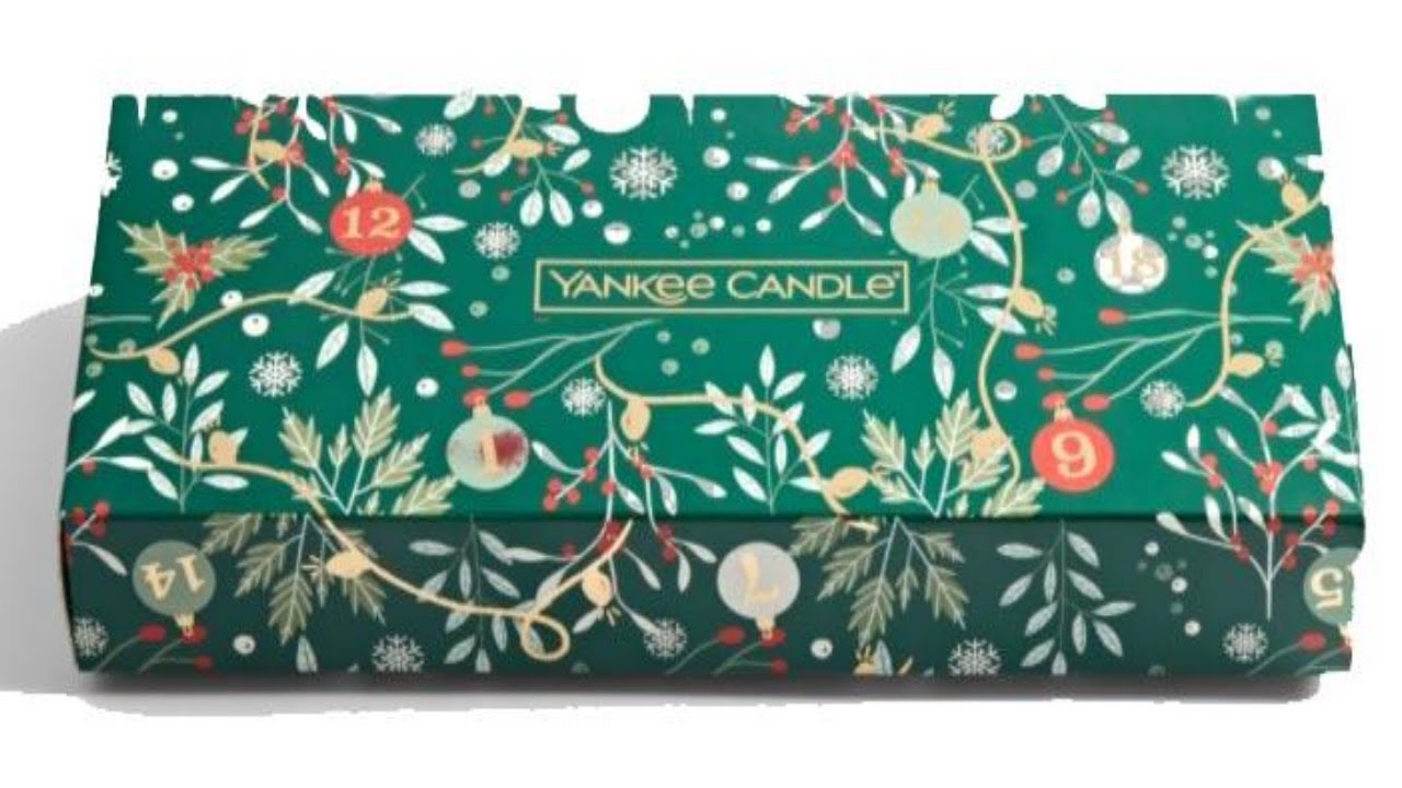 YANKEE CANDLE | CHRISTMAS TEALIGHTS AND CANDLE HOLDER | GIFT SET UNBOXING