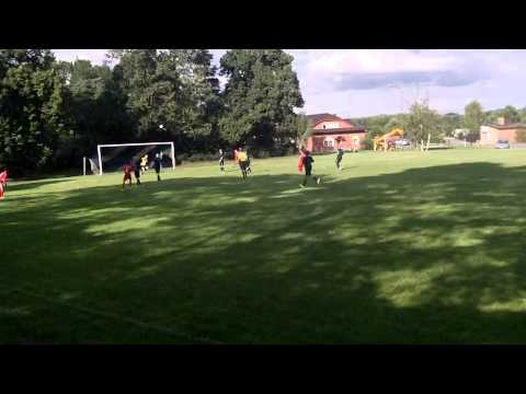 bramka dla Avia Siedlnica z Ikarem Zawada - A klasa