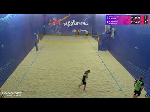 07:35 I. Romanenko / S. Zalizko - A. Pasazhin / M. Kyselov 17.03.2023 | Winners Beach Volleyball