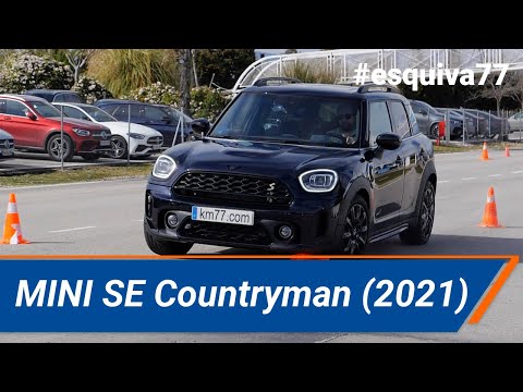 MINI SE Countryman (2021)  – Maniobra de esquiva #esquiva77 (moose test) y #eslalon77 | km77.com