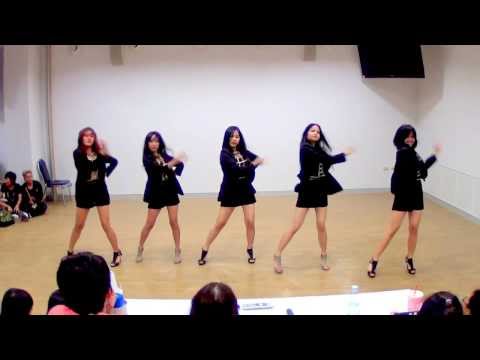 130922 Renaissance cover KARA - Pandora + Lupin (Debut Stage) @Hello! Korea (Audition)