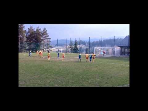 Zalesianka Zalesie - Płomień Limanowa - karny Adam Ubik