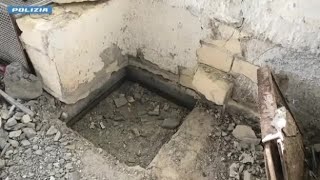 Nel bunker una fabbrica di droga