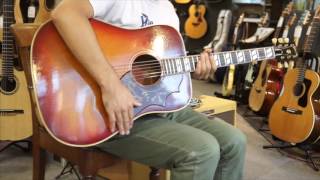 Video thumbnail for GIBSON HummingBird 1962 by bluegguitar