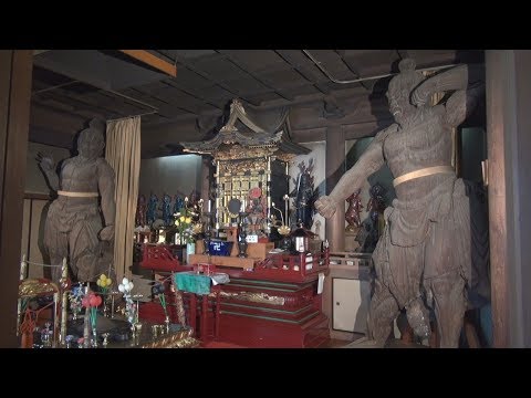 仏像シリーズ　木造金剛力士立像　名古屋市・願成寺