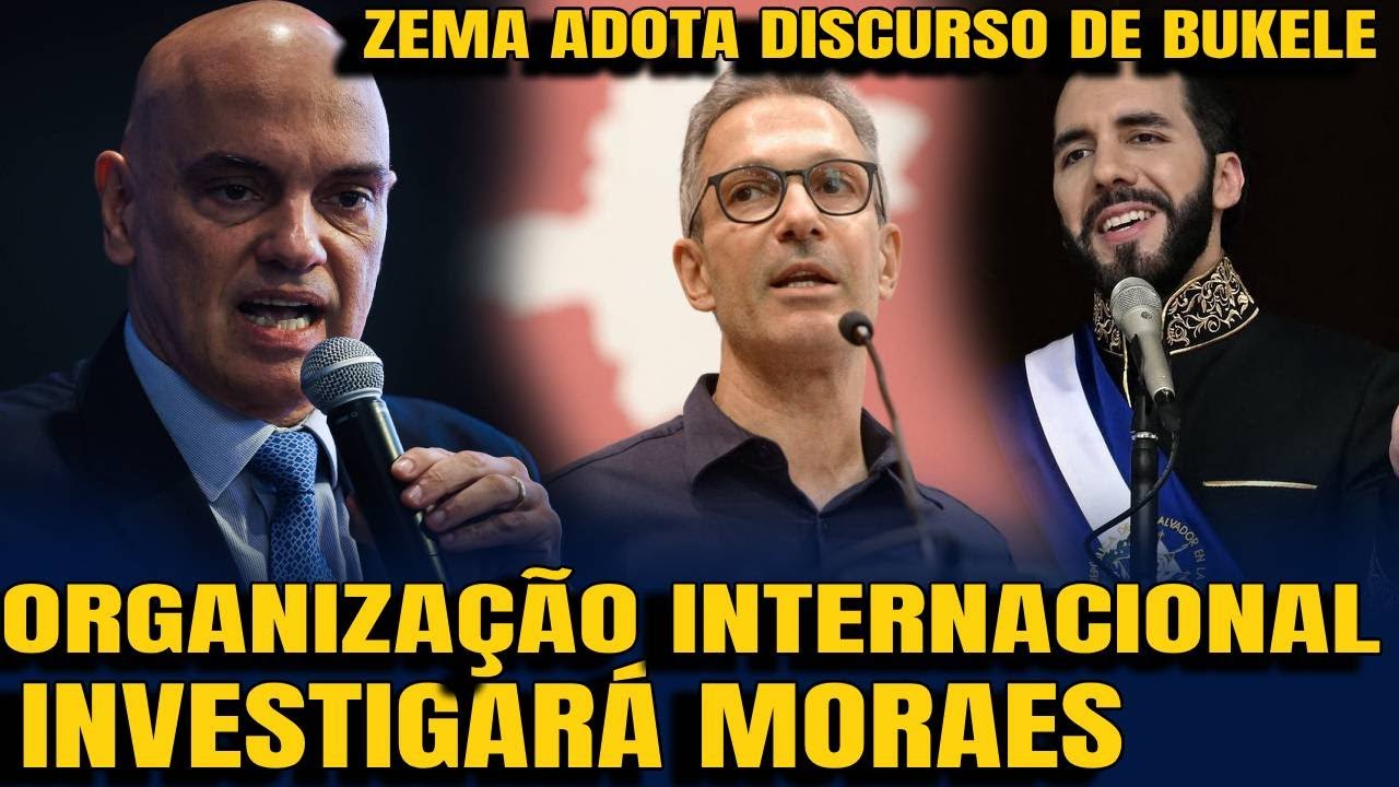 #2 SENADOR INFORMA QUE ORGANIZAÇÃO INTERNACIONAL VIRÁ AO BRASIL INVESTIGAR MORAES   ZEMA USA DISCURS