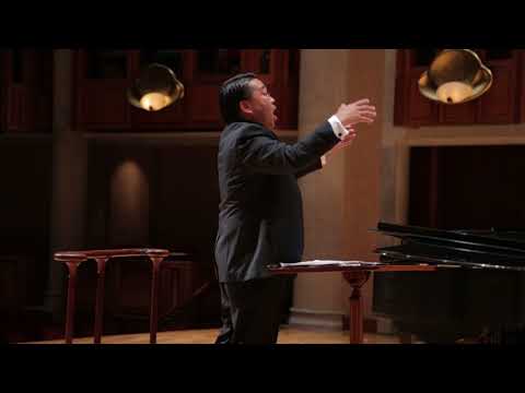 Conductor Kyle Fleming - DU Lamont Men's Choir - "Comin' Home" (David Wanner)