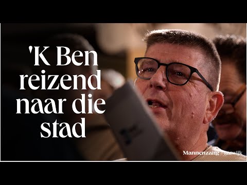 'K Ben reizend naar die stad | 1700 mannen zingen | Katwijk aan Zee
