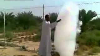 Cloud comes down to interact with man in UAE - Amazing video or amazing fake?