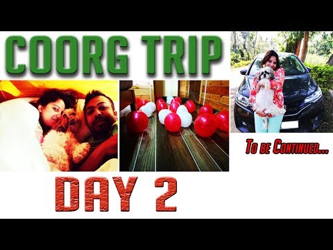 And then a Day 2 Vlog in Coorg | Indian Couple Wedding Anniversary | Roadtrip to Coorg Video