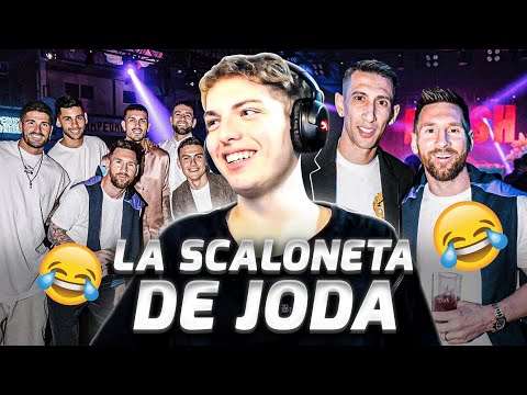 LA SCALONETA DE JODA (MESSI, DE PAUL, LAUTARO) - EL QUE ES CAMPEON DEL MUNDO HACE LO QUE QUIERE