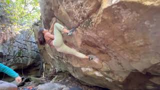 Video thumbnail of Now and Zen, V7. Stone Fort, LRC/Little Rock City