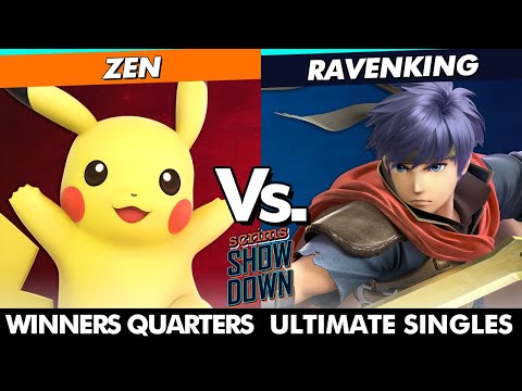 Scrims Showdown DELUXE Winners Quarters - Zen (Pikachu) Vs. Ravenking (Ike) SSBU Ultimate Tournament