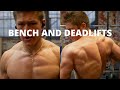 WAREHOUSE WORKOUT VLOG ( Deadlifts and Bench) / 18yr old bodybuilder