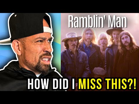 FIRST time HEARING The Allman Brothers Band - Ramblin' Man!! Damn, he's a rolling stone...