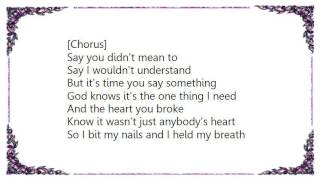 Katharine McPhee - Anybody&#39;s Heart Lyrics