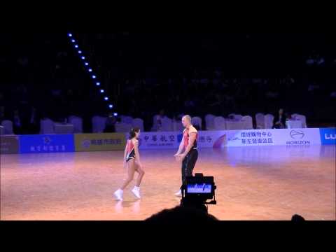 Olga SBITNEVA und Ivan YOUDIN Kaohsiung 2013 R´n´R Akrobatik Endrunde