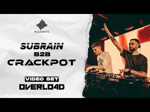 Subrain B2B Crackpot @ OVERLO4D w/ APASHE + K MOTIONZ | DRUM AND BASS