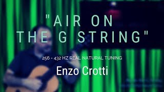 Air on the G String (J. S. Bach) - Classical Guitar Integral 432 Hz