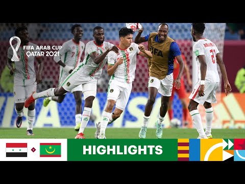 Syria v Mauritania | FIFA Arab Cup Qatar 2021 | Ma...