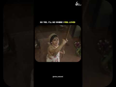 I rebuilt myself 100 times to become this person… Watch till end! #missmaturedquotes #life #lesson