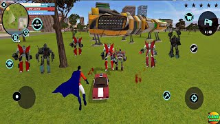 Naxeex Superhero Robot Army Squad Superhero Android Game
