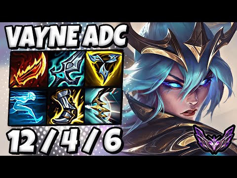Vayne vs Aphelios ADC [ Triple Kill ] Patch 14.9 Korea Master ✅