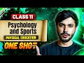 Psychology Sports Detailed Oneshot Unit 9 Phy Edu Class 11 CBSE 2025 26