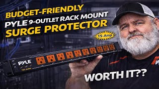 Video thumbnail for Review budget Home Lab & Studio Power on a Budget | Pyle 9-Outlet Surge Protector Review by Gadget Guru Shawn