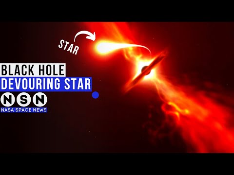 Breaking: Scientists Discover Black Hole Devouring Star and Creating Unique 'Donut' Shape