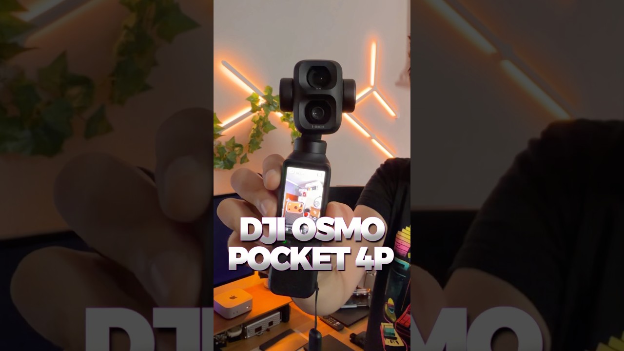 DJI OSMO POCKET 4P è FANTASTICA!