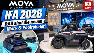MOVA auf der IFA 2026 – DAS sind die neuen Mäh- & Poolroboter! Die hab