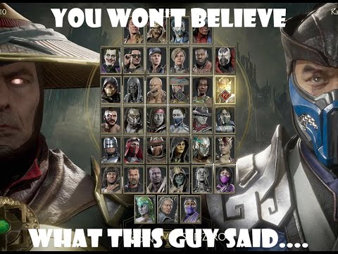 MK11 Kombat League: TRASH TALKING SPAMMER TELLS ME TO DO WHAT?!?!?!