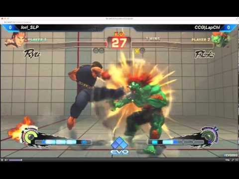 EVO 2013 - Super Street Fighter IV AE Pool Matches - Iori_SLP vs CCG Lapchi