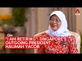 Why didn't Singapore President Halimah Yacob run for the role again?