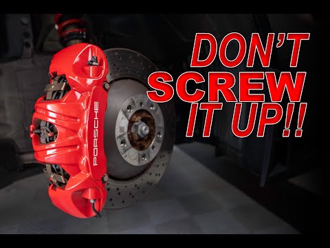 Top Brake Service Tips - Porsche GT4 | Spyder | 991 GT3