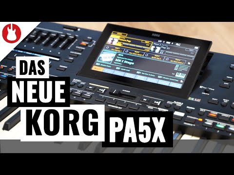 The new entertainer keyboard flagship | KORG Pa5X 🎹 | MUSIC STORE
