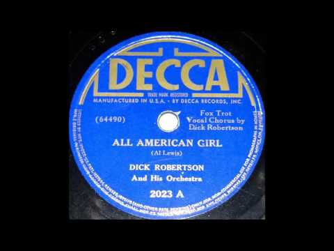 All American Girl - Dick Robertson