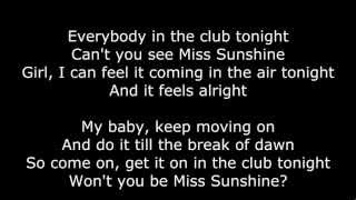 R.I.O - Miss Sunshine - Lyrics