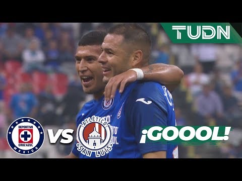 What quality Aguilar's goal was! | Cruz Azul 3-1 San Luis | Liga MX - Apr 2019 - J19 | TUDN