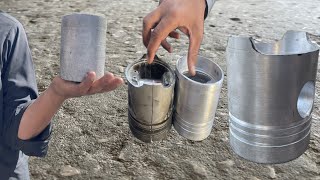 How to make a truck engine piston | How will piston be prepared from dust?
