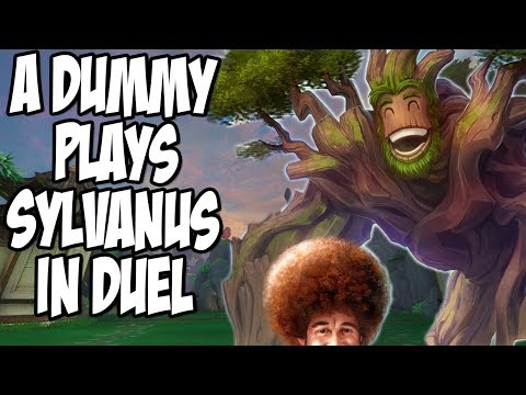 A DUMMY ATTEMPTS TO PLAY SYLVANUS IN MASTERS DUEL! - Masters Ranked Duel - SMITE