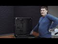 Thermaltake Core P8 Juodas Tempered Glass