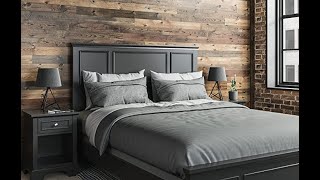 Homestyles Bedford Queen Bed, Black