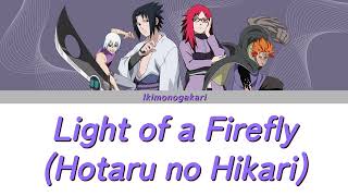 Download lagu Naruto Shippuden - Opening 5 | Light of a Firefly (Hotaru no Hikari) | Lyrics (Jap/Eng/Rom) mp3