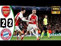 Arsenal vs Bayern Munich 2-2 all GOALS and EXTENDED highlights | 2024 HD