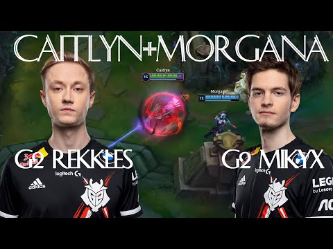 [ESP] G2 Rekkles | Caitlyn ADC S11 | Dúo Mikyx. Como abusar del dúo Caitlyn+Morgana. Challenger EUW.